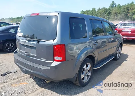 2013 Honda Pilot Ex-L from USA, damaged, VIN 5FNYF4H54DB019375